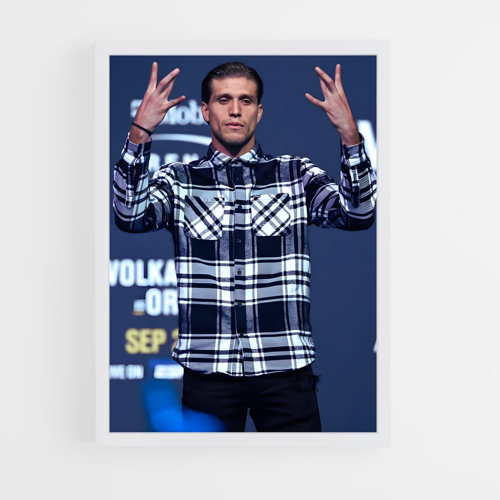 Poster Spotlight sur Brian – affiche MMA (vue 3)